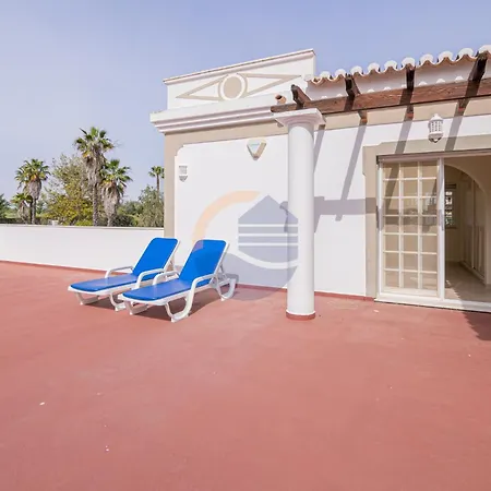 Outdoor Pool With Golf View Villa Portimão